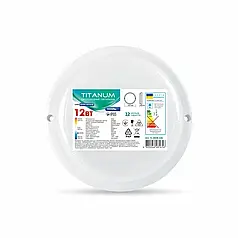 LED світильник TITANUM ЖКГ круглий 12W 6500K IP65 (TL-BHR-126)