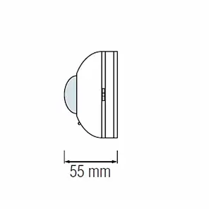 Датчик руху Horoz FOCUS накладний 360° IP20 HL480 білий 088-001-0001, фото 2