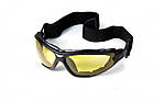 Окуляри фотохромні (захисні) Global Vision Shorty Photochromic (yellow) Anti-Fog, фотохромні жовті, фото 4