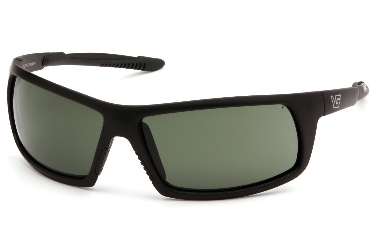 Окуляри захисні Venture Gear Tactical StoneWall (forest gray) Anti-Fog, зелені