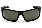 Окуляри захисні Venture Gear Tactical StoneWall (forest gray) Anti-Fog, зелені, фото 4