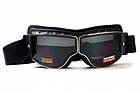 Окуляри захисні з ущільнювачем Global Vision Ultimate (gray) Anti-Fog, чорні, фото 3