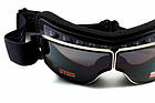 Окуляри захисні з ущільнювачем Global Vision Ultimate (gray) Anti-Fog, чорні, фото 8