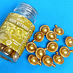 Вітаміни-капсули для волосся Sevich для ламкого та ослабленого волосся, (золоті), фото 2