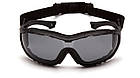 Захисні окуляри Pyramex V3T (gray) Anti-Fog, сірі, фото 4