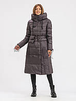 Зимова куртка пальто пуховик clasna з поясною сумкою cw21d536cw S, XL, XXL