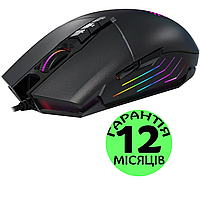 Игровая мышь Bloody P91s черная, проводная, с макросами, геймерская мышка с RGB-подсветкой