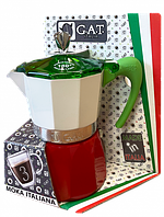 Гейзерна кавоварка 220 мл G.A.T Magnifica Mokitaly на 3 чашки Італія