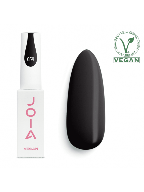 Гель-Лак JOIA Vegan 059 чорний, 6 мл