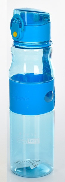 Спортивна пляшка (шейкер) MS 3393, для спорту та інших напоїв, 800 мл, різний колір блакитного кольору.