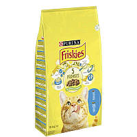 Friskies Salmon для кошек с лососем и овощами 10 кг