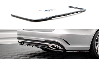 Дифузор Mercedes W212 Amg-Line (12-16) тюнінг обвіс спідниця елерон