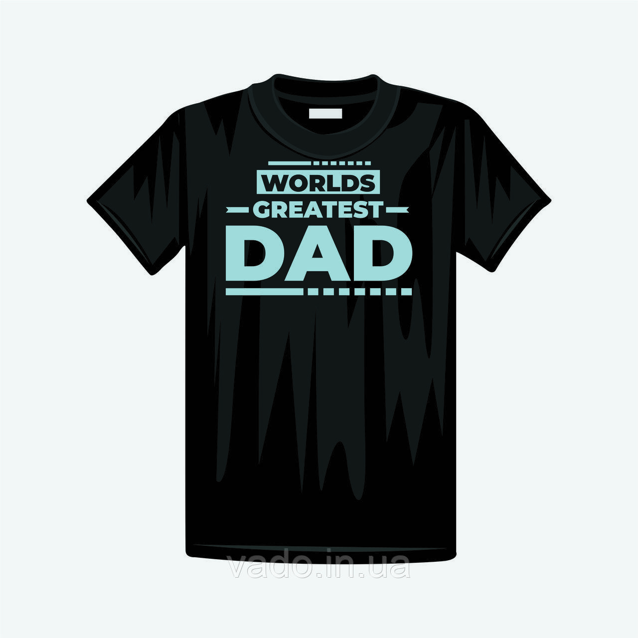 Футболка з принтом "Найкращий папа" (BEST DAD)