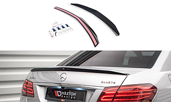Спойлер Mercedes W212 тюнінг сабля елерон (Maxton)