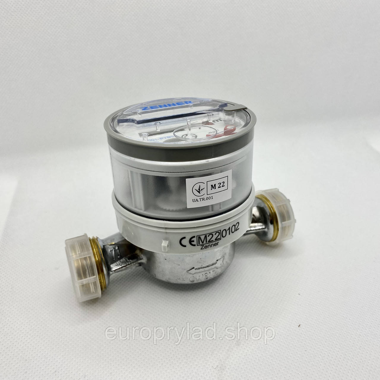 Лічильник холодної води Zenner ETKD R80 1/2‘‘ Ду15, фото 1