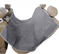 Накидка на сидіння для собак 165Х145см Elegant EL 100 678 сірого кольору