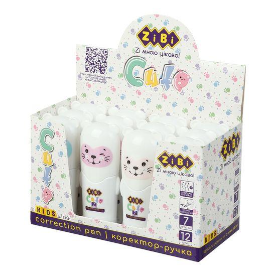 Коректор ручка Zibi Cute 7мл металевий наконечник