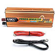 Перетворювач постійного струму 2000W UCK-2000W AC\DC 24V інвертор для автомобіля 12В-220В, фото 8