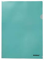 Папка-куточок А4 Scholz PР 180мкм зелена
