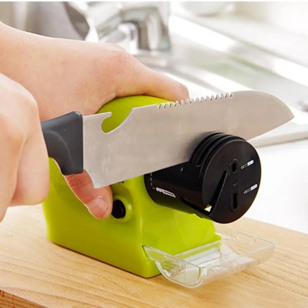 Точило для ножів універсальне Sharpener for knives and scissors electric, фото 1