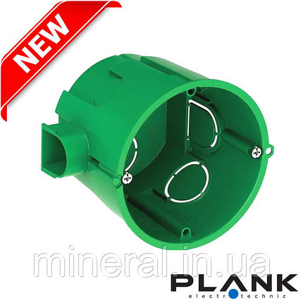 Коробка установча MB003 65х60 (850°С) IP20 для суцільних стін, набірна, Plank (PLK5103500), фото 2