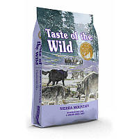 Сухой корм для собак всех пород и возрастов Taste of the Wild Sierra Mountain с мясом ягненка  2 кг