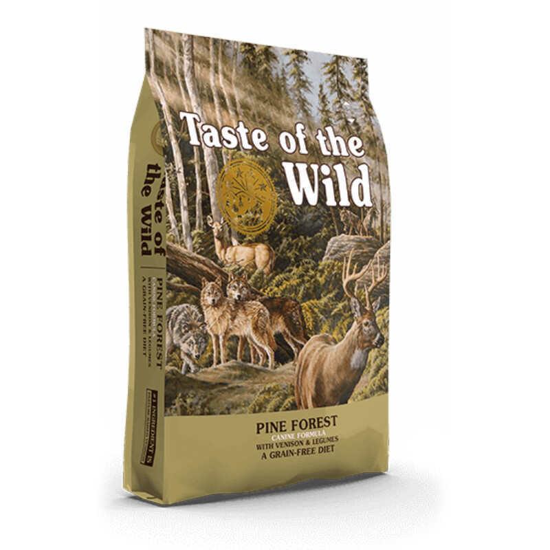 Сухий корм для собак усіх порід та будь-якого віку Taste of the Wild Pine Forest з олениною 5.6 кг
