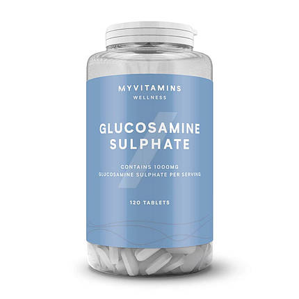 Глюкозамин-сульфат MyVitamins Glucosamine sulphate 120 капс.: продажа ...