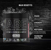 ABE (All Black Everything) 30 Servings (315g)- передтренувальний комплекс  від  Applied  Nutrition - Великобританія  в наявності !!!
