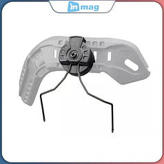 Кріплення на каску для навушників Earmor M31, M32 з рейками ARC (FAST, ТОР Д, TOR-D, ACH MICH)