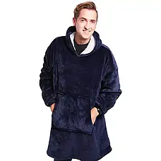 Толстовка плед із капюшоном Huggle Hoodie, фото 5