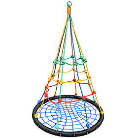 Гойдалка Гніздо NINJA з РЕ (Поліетилен), Скелелаз для дитячого майданчика, Регулювання за висотою