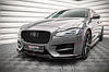 Спліттер Jaguar XF R-Sport (15-20) тюнінг обвіс губу спідницю елерон (V1), фото 2