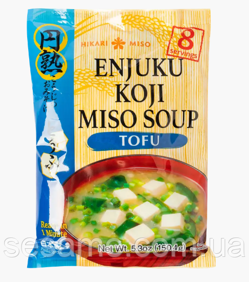 Місо Тофу 8 Порцій Enjuku Hikari Miso 150 г (Японія)