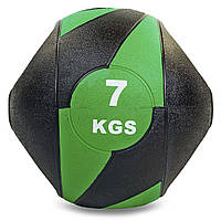 Мяч медбол с двумя рукоятками 7 кг Record Medicine Ball FI-5111-7: Gsport