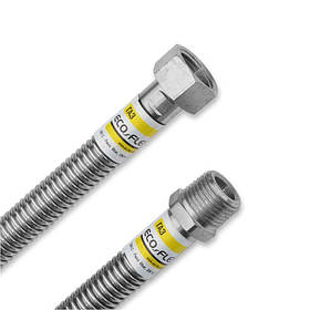 Шланг газовий Eco-Flex Газ/Стандарт 40 см гайка-штуцер 3/4"