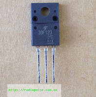 IGBT-транзистор GT30F123 ( 30F123 ) , TO220F оригинал ( 300V , 200A )