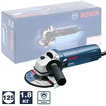 Маленька болгарка (кутова шліувальна машина) Bosch GWS 670 : 670 Вт, 125мм круг КШМ (0601375606), фото 3
