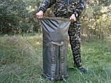 Баул-рюкзак транспортний РТ 70 прогумований 70 літрів олива, фото 6