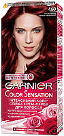 Фарба для волосся Garnier Color Sensation 4.60 Інтенсивний темно-червоний 110 мл