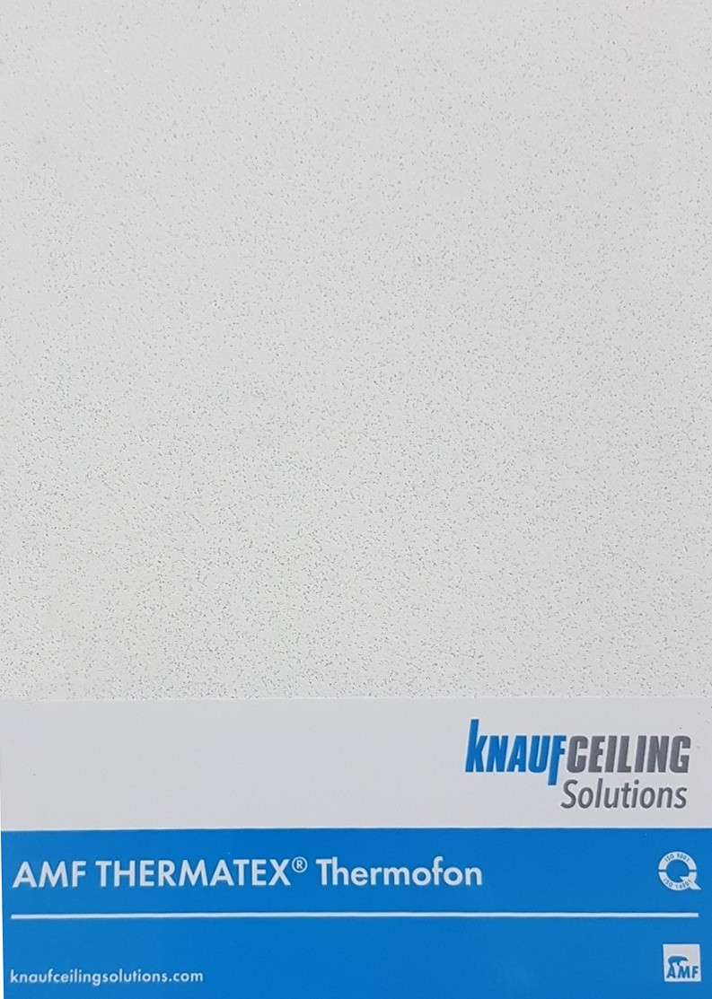 Підвісна плита AMF THERMATEX Thermofon, білий 1,2 м.*0,6 м.*15мм.