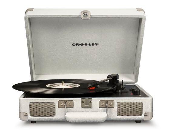 Програвач вінілових дисків Crosley Cruiser Deluxe White Sand, фото 1