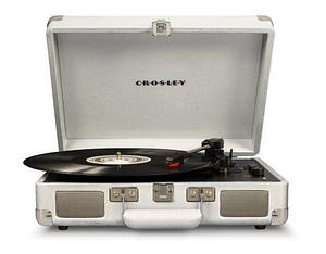 Програвач вінілових дисків Crosley Cruiser Deluxe White Sand