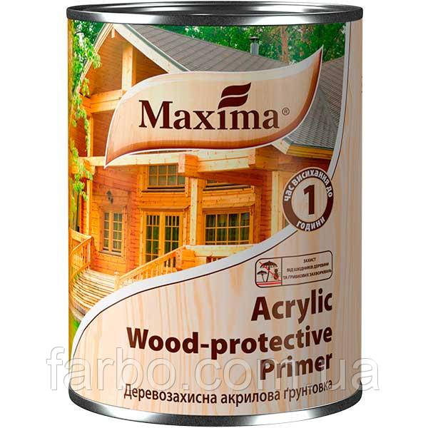 Деревозахисна ґрунтовка акрилова Maxima 0.75л