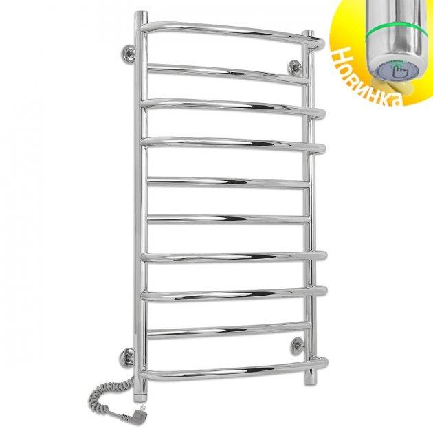 Електрична рушникосушка Laris Євромікс П10 600 x 900 E сенсор S3 (підключення зліва), фото 1