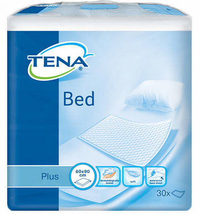 Пелюшки поглинаюча Tena Bed Plus 60х90 см 30-шт.