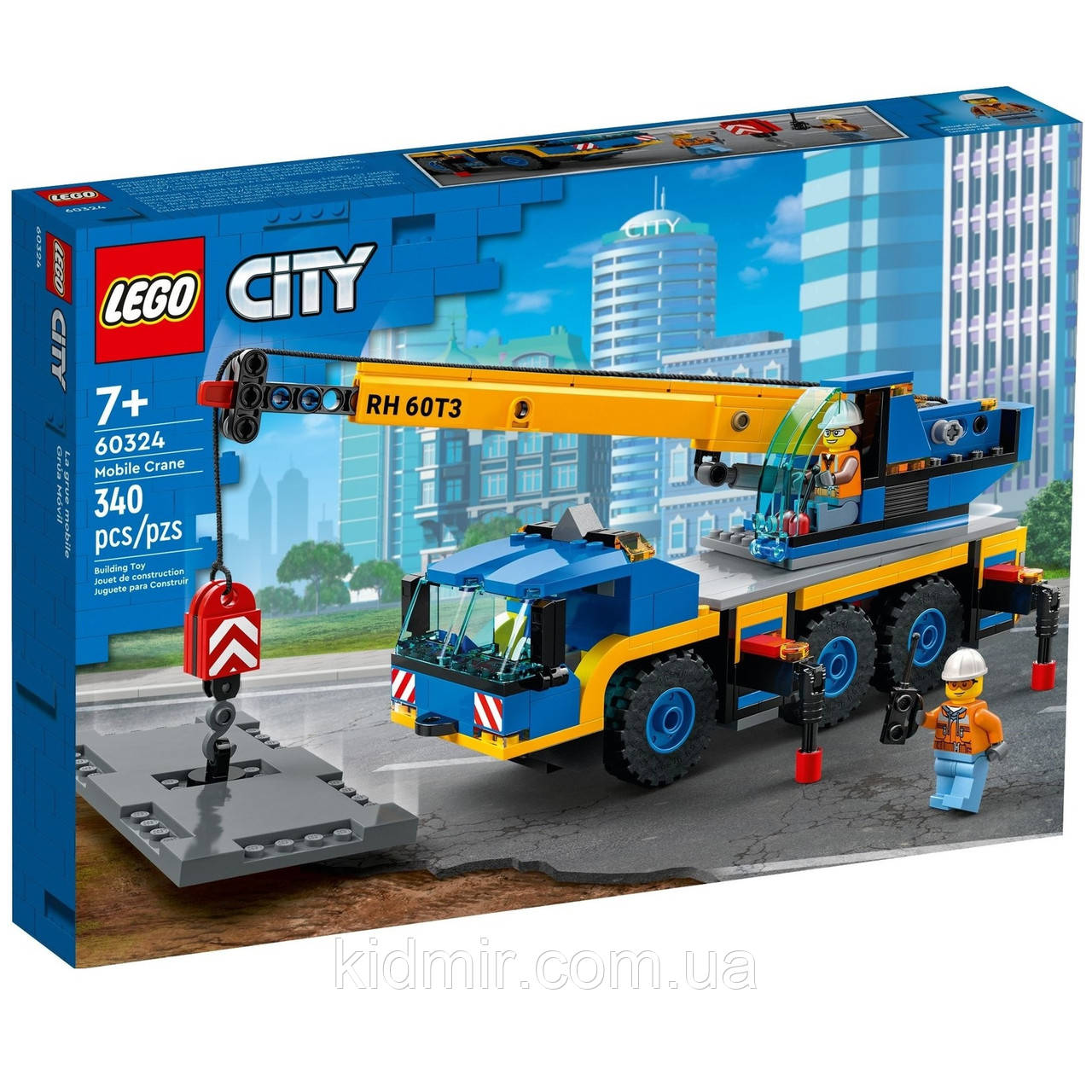 Конструктор LEGO City 60324 Мобільний кран