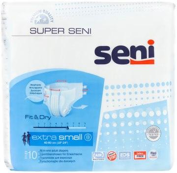Підгузники для дорослих Seni Super Extra Small  40-60 см 10 шт 6 крап.