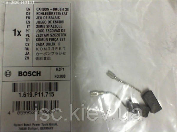 Щітки вугільні Bosch GWS8-125CE 1619P11715
