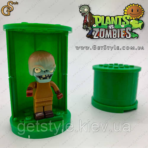 Конструктор мініфігурка Зомбі Plants vs Zombie 5 см